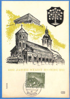 Saar - 1958 - Carte Postale FDC De Saarbrücken - G30651 - Brieven En Documenten