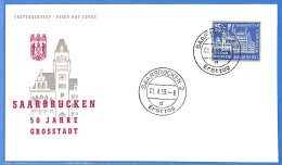 Saar - 1959 - Lettre FDC De Saarbrücken - G30626 - Covers & Documents