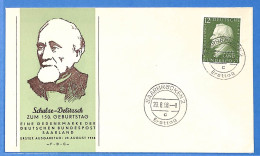 Saar - 1958 - Lettre FDC De Saarbrücken - G30606 - Lettres & Documents