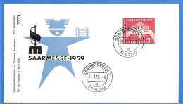 Saar - 1959 - Lettre FDC De Saarbrücken - G30601 - Briefe U. Dokumente