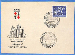 Saar - 1957 - Lettre FDC De Saarbrücken - G30598 - Covers & Documents