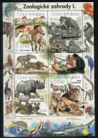 TSCHECHISCHE REPUBLIK Block 61, Bl.61 Mnh - Tiere, Animals, Animaux, Zoo - CZECH REPUBLIC / RÉPUBLIQUE TCHÈQUE - Blocs-feuillets