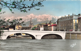 FRANCE - Les Belles Alpes Françaises - Grenoble - Vue Du Pont Marius Gontard Et Les Alpes - Carte Postale Ancienne - Grenoble