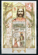 TSCHECHISCHE REPUBLIK Block 60 II, Bl.60 II Mnh - Karl  IV,. Karolus Quartus - CZECH REPUBLIC / RÉPUBLIQUE TCHÈQUE - Blokken & Velletjes