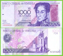 VENEZUELA 1000 BOLIVARES 1998 P-79 UNC - Venezuela