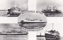 S383454veerboten Op De Westerschelde (klein Vouwtje Rechts Onder) - Ferries