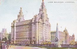 3834	141	Liverpool, Liver Buildings (left Bottum Crease) - Liverpool