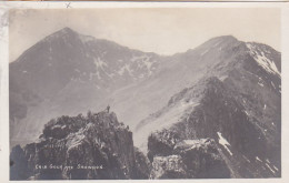 3834	155	Grib Goch And Snowdon 1923 (see Top X -little Crease Corners) - Caernarvonshire