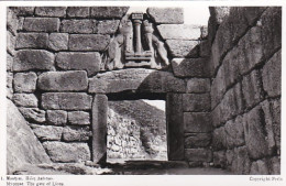 3834	208	Mycenae, The Gate Of Lions - Griechenland