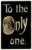 Ref 1635 - Early Raphael Tuck Postcard - Remembrance Set No. 6378 - To The Only One - Tuck, Raphael