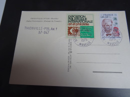FRANCE  THIONVILLE 1975 Expos Philatélique  -CP - Briefe U. Dokumente