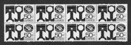 SE)1975 MEXICO, FROM THE MEXICO EXPORTA SERIES, AUTOMOTIVE PARTS 50C SCT1112 INTENSE BLACK, B/8 MNH - Mexico