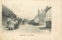 CROISILLES - La Rue Saint Léger. - Croisilles