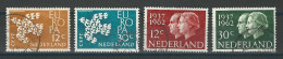 Niederlande NVPH 757-58, 764-65 , Mi 765-66, 772-73 O - Usados