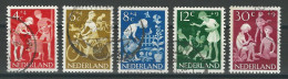 Niederlande NVPH 779-83 , Mi 785-89 O - Gebruikt