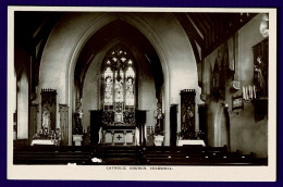 Ref 1635 - Early Real Photo Postcard - Interior Coleshill Catholic Church - Warwickshire - Otros & Sin Clasificación