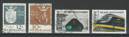 Niederlande NVPH 816-19 , Mi 822-25 O - Usati