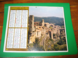 Almanach Des Ptt , Calendrier 1980 , Paysage Minerve Herault ( Val D'oise 95) - Grossformat : 1971-80