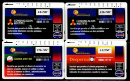 TT56-COLOMBIA TAMURA PREPAID CARDS - 2002 - USED - TELECOM - ADITIONAL SERVICES - Colombia