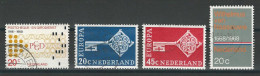 Niederlande NVPH 900, 906-08 , Mi 893, 899-901 O - Gebruikt