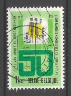 Belgie 1971 50 J Bond Grote En Jonge Gezinnen OCB 1601 (0) - Usati