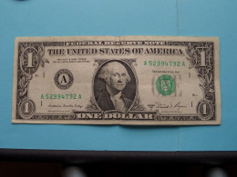 1 $ U.S. One Dollar - Federal Reserve Note ( See SCANS For Detail ) ! - Federal Reserve (1928-...)