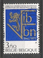 Belgie 1971 Verbond Der Belgische Nijverheid OCB 1609 (0) - Usados