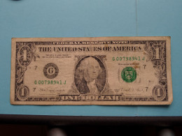 1 $ U.S. One Dollar - Federal Reserve Note ( See SCANS For Detail ) ! - Federal Reserve (1928-...)