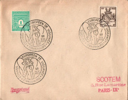 N°1905 V -cachet Congrès Européen De Vigilance -Strabourg- - Temporary Postmarks