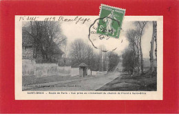 SAINT BRICE - Route De Paris - Vue Prise Au Croisement Du Chemin De Piscot à Saint Brice - Très Bon état - Saint-Brice-sous-Forêt