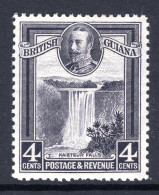 British Guiana 1934-51 KGV Pictorials - 4c Kaieteur Falls HM (SG 291) - British Guiana (...-1966)