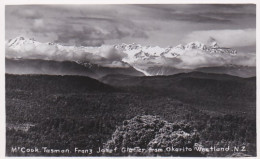 4800136Mt Cook. Tasman With Franz Josef Glacier. (photo Card) - Nouvelle-Zélande