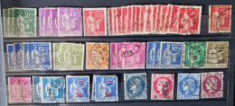 48 Type Paix - 4 Type Cérès - 1932-39 Paix