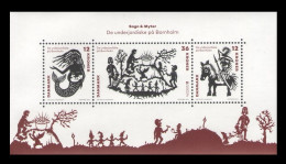 Denmark 2022 Mih. 2081/83 (Bl.80) Europe. Stories & Myths. Stories About Bornholm Underground MNH ** - Unused Stamps