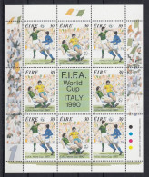 Irelande 1990 - COUPE Du MANDE ITALIE 1990 - BL - MNH - 1990 – Italy