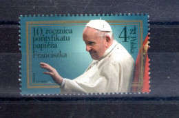 Pologne. 10e Anniversaire Du Pontificat Du Pape François. 2023 - Nuevos