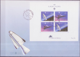 Europa CEPT 1991 Açores - Azores - Azoren - Portugal FDC Y&T N°BF12 - Michel N°B12 - 1991