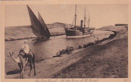 4812344The Suez Canal At The Curve Of El Guirish. (pinhole Top, See Corners) - Suez