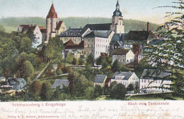 4812475Schwarzenberg I. Erzgebirge. Blick Vom Todtenstein. – 1912.  - Schwarzenberg (Erzgeb.)