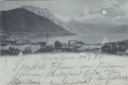 4812656Gruss Aus Gmunden Nachts. – 1897. (Karte Aus Dem Album.) - Gmunden