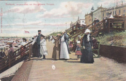 4812712Borkum, Promenade An Der Grossen Treppe. – 1910. (weisser Fleck) - Borkum