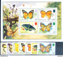 Fauna. Farfalle 1975. - Antigua Und Barbuda (1981-...)