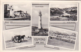 4812792-aEgmond Aan Zee, Multivues. – 1956. (minuscule Vouwen In De Hoeken) - Egmond Aan Zee