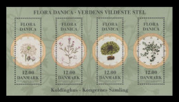 Denmark 2023 Mih. 2120/23 (Bl.84) Flora Danica MNH ** - Unused Stamps