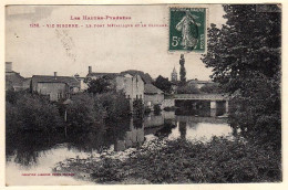 65 - B56965CPA - VIC EN BIGORRE - Le Pont Metallique Et Le Clocher - Très Bon état - HAUTES-PYRENEES - Vic Sur Bigorre