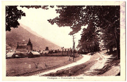 65 - B56533CPA - CAMPAN - Promenade Du Layries - Bon état - HAUTES-PYRENEES - Campan