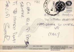 Philatelic Postcard With Stamps Sent From MEXICO To ITALY - Mexico