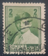 Romania 2L Used Stamp King Mihai - Usati