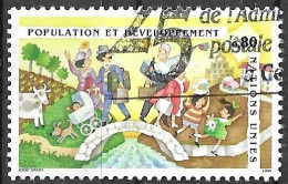 O.N.U. GENEVE - 1994 - POPOLAZIONE E SVILUPPO - FR. 0,80 - USAT0 (YVERT 275 - MICHEL 255) - Used Stamps