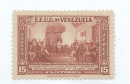 VENEZUELA 1940 PAN AMERICAN UNION 50TH ANNIVERSARY HISTORY SCOTT C142 MI 339 - Venezuela